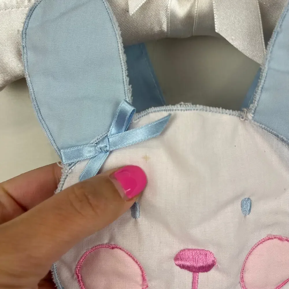 Vintage blue bunny